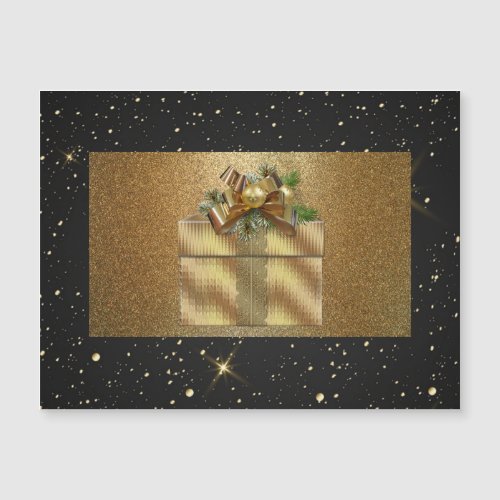 ElegantLuxuryGold GlitterChristmas Box