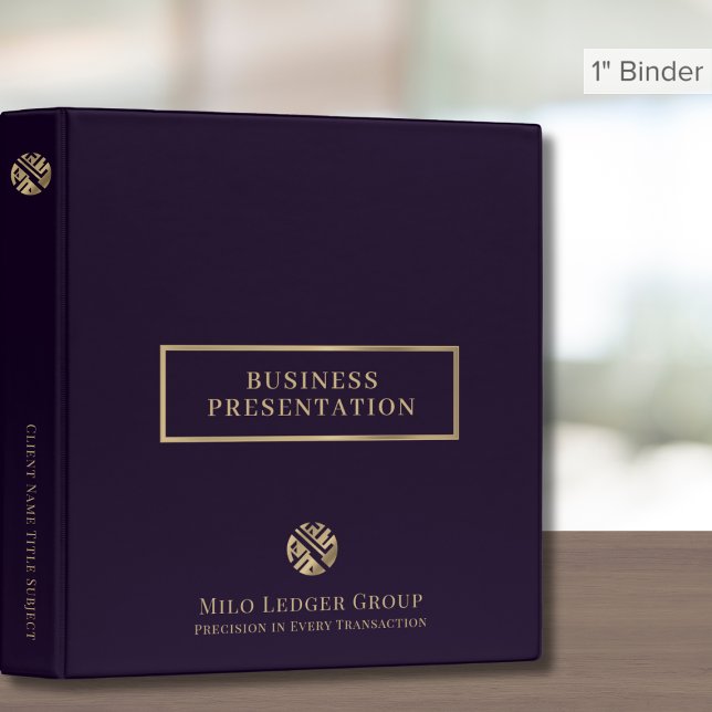 Elegant Luxury Logo Presentation Binder (Creator Uploaded)