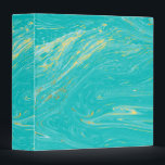 Elegant Luxury Marble Gold Blue modern design 3 Ring Binder<br><div class="desc">Beautiful Marble Gold Blue Elegant design. You are welcome to visit my store for more beautiful products.</div>