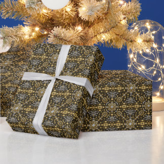 Elegant luxury patterned wrapping paper