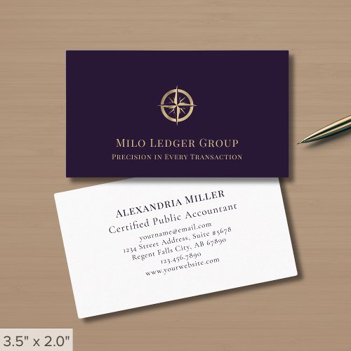 Elegant Luxury Professional Services Business Card - Product | North Red Vine