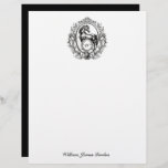 Elegant Luxury Vintage Horse Equestrian Monogram Letterhead<br><div class="desc">Elegant Vintage Equestrian letterhead paper,  your personalized monogram equestrian stationery with custom monogram in sophisticated script calligraphy and your name,  the perfect luxurious pick for your correspondence. Makes also a great gift for any horse lover,  barn manager,  riding instructor or other equine business professional.</div>