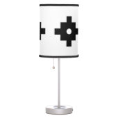 Elegant Machu Picchu Geometric Pattern Table Lamp (Right)
