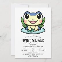 Elegant Magic Frog Baby Shower