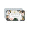 Elegant Magnolia | Black and White Business Card