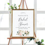 Elegant Magnolia | Blush Bridal Shower Welcome Poster