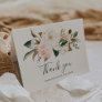 Elegant Magnolia | Blush Future Mrs Thank You Card