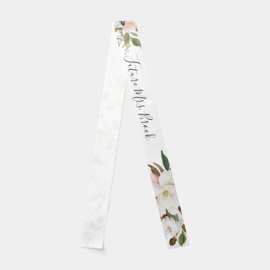 Elegant Magnolia Bridal Shower Future Mrs Sash (Front)