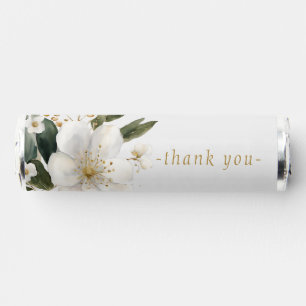 Elegant Magnolia Gold & Ivory Couple Wedding Breath Savers® Mints