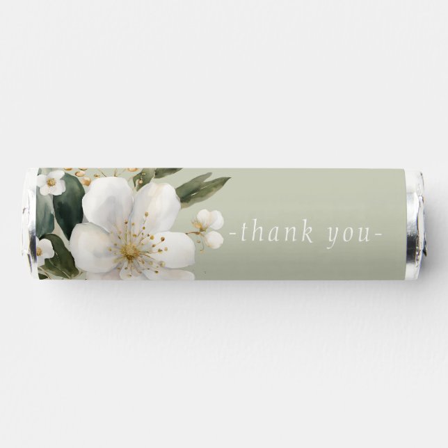 Elegant Magnolia | Sage Mint Green Couple Wedding (Front)