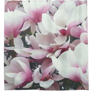 Elegant Magnolia Shower Curtain