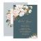 Elegant Magnolia | Teal and White Bridal Shower