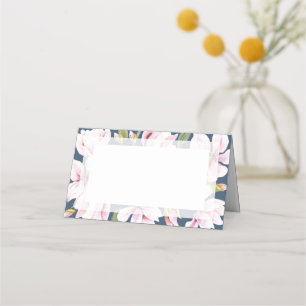 Elegant Magnolia Wedding Place Card