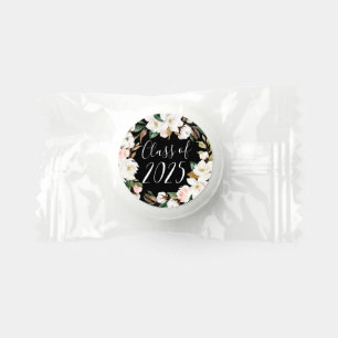 Elegant Magnolias Class of 2025 Graduation Mint Life Saver® Mints
