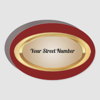 Elegant MAILBOX ADDRESS MAGNET