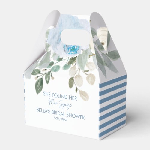 Elegant Main Squeeze Bridal Shower Favor Box