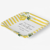 Elegant Main Squeeze Bridal Shower  Paper Plates (Angled)