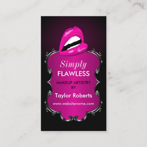Makeup Artist Business Cards