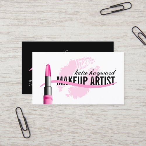 Makeup Artist Business Cards