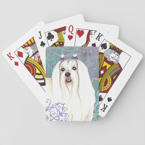 Elegant Maltese Poker Cards