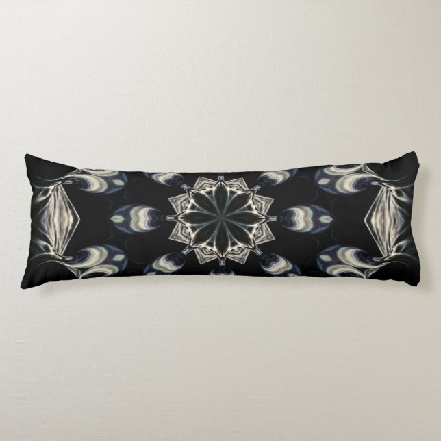 Elegant Mandala Body Pillow (Front)