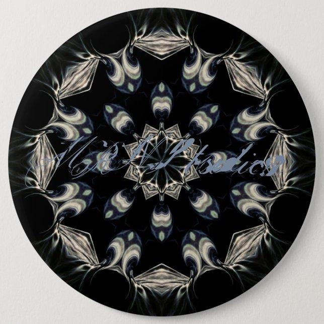 Elegant Mandala Button (Front)