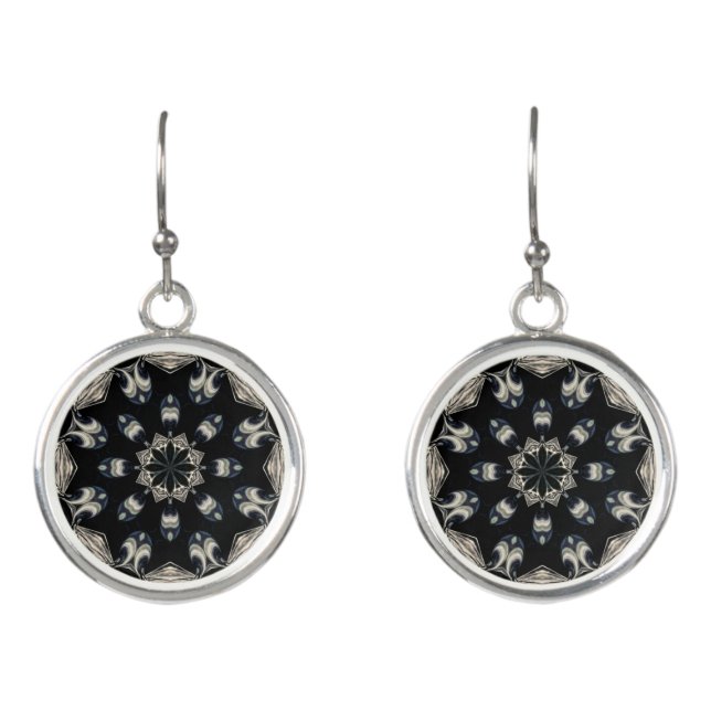 Elegant Mandala Earrings (Front)