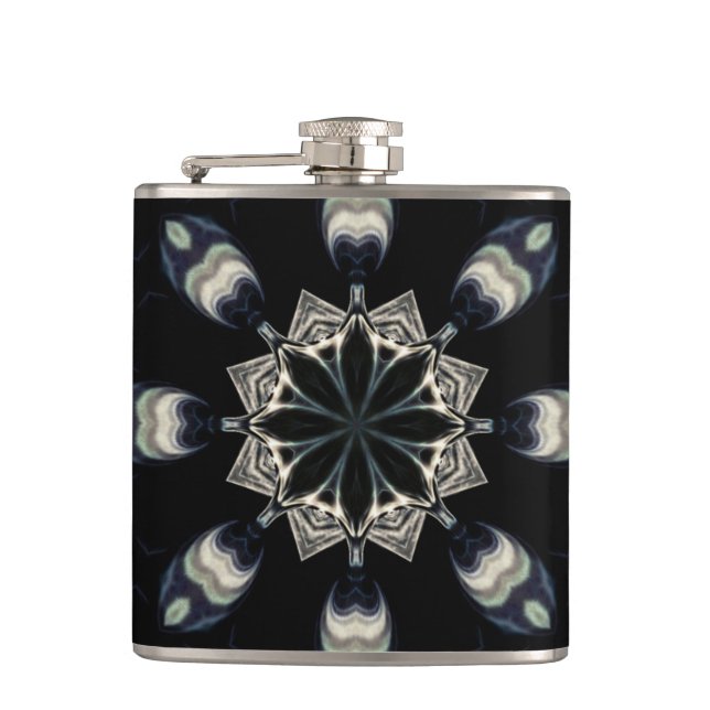 Elegant Mandala Flask (Front)