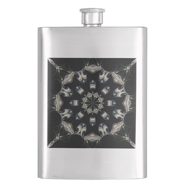 Elegant Mandala Flask (Front)