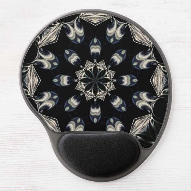 Elegant Mandala Gel Mouse Pad (Front)