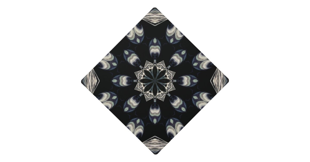Elegant Mandala Graduation Cap Topper | Zazzle