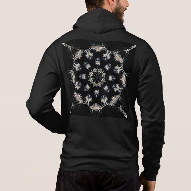 Elegant Mandala Hoodie (Back)