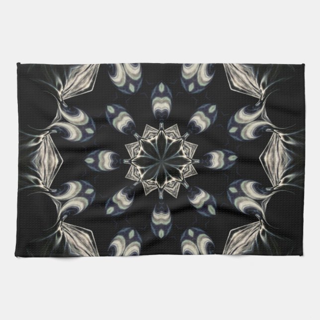 Elegant Mandala Kitchen Towel (Horizontal)