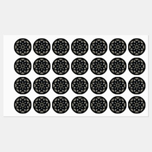 Elegant Mandala Labels