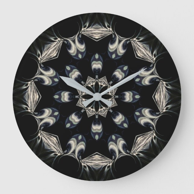 Elegant Mandala Large Clock (Front)