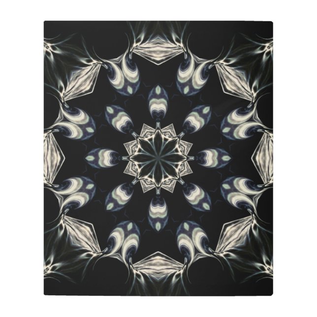 Elegant Mandala Metal Print (Front)