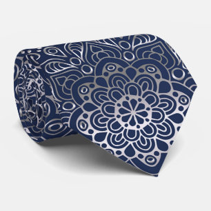 Elegant Mandala Neck Tie
