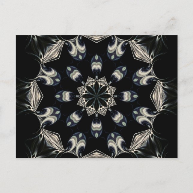 Elegant Mandala Postcard (Front)