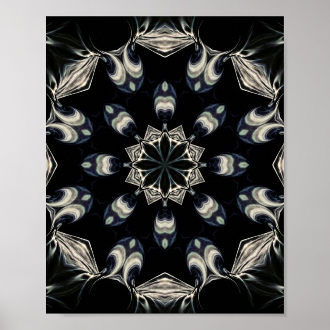 Elegant Mandala Poster (Front)