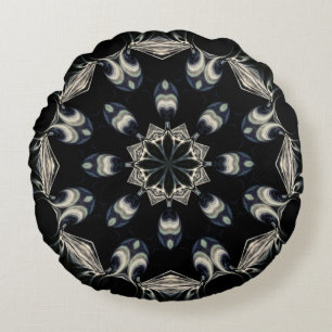 Elegant Mandala Round Pillow
