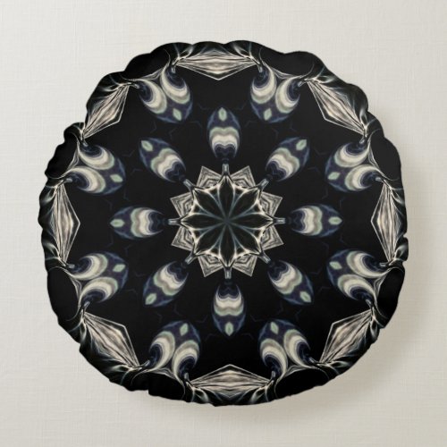 Elegant Mandala Round Pillow