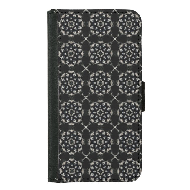 Elegant Mandala Samsung Galaxy Wallet Case (Front)