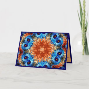 Elegant Mandala Spiritual Metaphysical Meditation Card