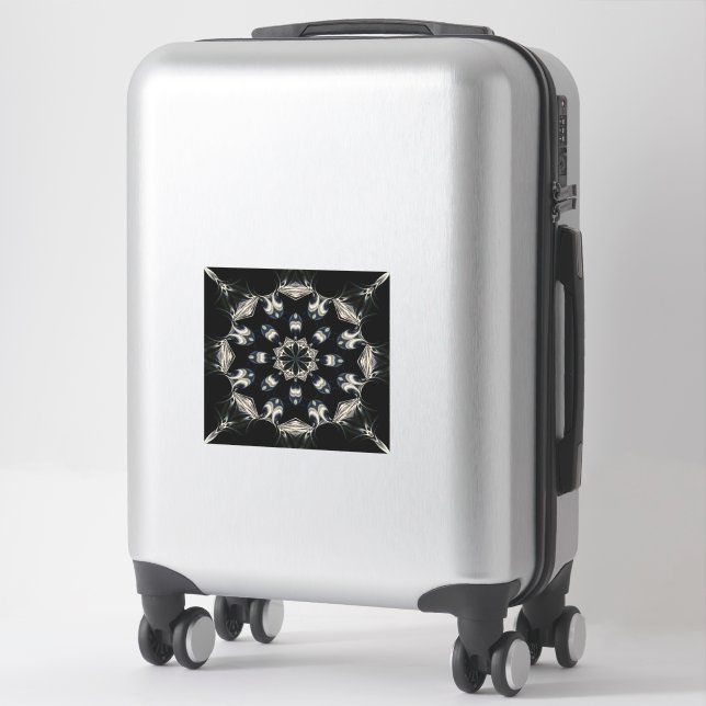 Elegant Mandala Sticker (Suitcase)