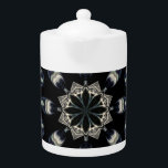 Elegant Mandala Teapot<br><div class="desc">Follow my work and brand on Instagram @MRNStudios</div>