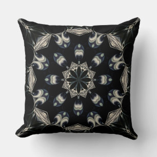 Elegant Mandala Throw Pillow