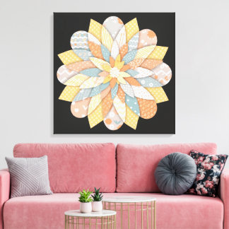 Elegant Mandala Wall Art | Sacred Geometric Boho 