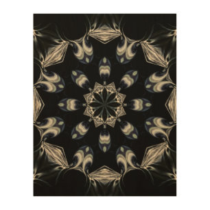 Elegant Mandala Wood Wall Art