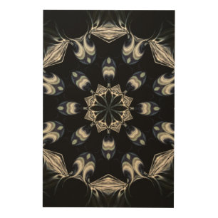 Elegant Mandala Wood Wall Art