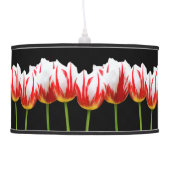Elegant Maple Leaf Tulips Ceiling Lamp (Left)